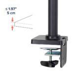Ergotron NX Series Single Desk Monitor Arm for up to 34" Screens Black