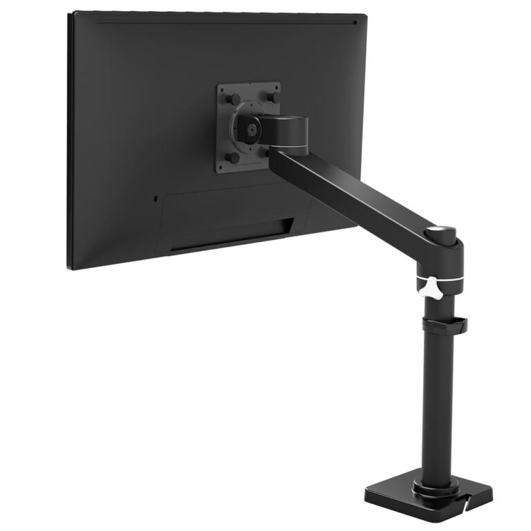 Ergotron NX Series Single Desk Monitor Arm for up to 34" Screens Black