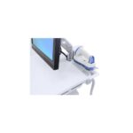 Ergotron StyleView Wireless Scanner Base Shelf for Carts or Wall Track, 10.4kg Capacity, Silver