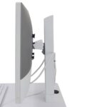 Ergotron SV10-1300-0 Sit-Stand Workplace Medical Cart, 1 Display, 24" Max Screen, White