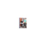 Ergotron WorkFit-C Single LD Sit-Stand Workstation Multimedia Cart, 24" Max Screen, Black & Grey