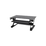 Ergotron WorkFit-TL Sit-Stand Desk Converter, Large Surface, Black, 18kg Capacity, 38cm Lift