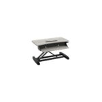 Ergotron WorkFit-Z Mini Sit-Stand Desk Converter, Black/Grey, 11.3 kg, 3 Displays, 24" Max Screen