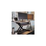 Ergotron WorkFit-Z Mini Sit-Stand Desk Converter, Black/Grey, 11.3 kg, 3 Displays, 24" Max Screen