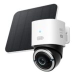 Eufy 4G LTE Cam S330 Bullet IP Security Camera Outdoor 4K 360° Pan/Tilt Wi-Fi 4G LTE Black/White
