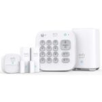 Eufy 5-Piece Smart Home Security Alarm Kit with Wi-Fi, GSM, SMS, Door/Window Sensor, Siren - White