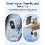 Eufy eufyCam C35 Full HD Smart Security Camera Wireless IP Camera 1080p IP67 White
