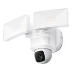 Eufy Floodlight E30 2K Smart Security Camera CCTV IP65 Wi-Fi 360° Pan Tilt Black White