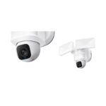 Eufy Floodlight E30 2K Smart Security Camera CCTV IP65 Wi-Fi 360° Pan Tilt Black White