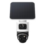 Eufy SoloCam S4 Bullet IP Security Camera 4K Wireless Outdoor PTZ 32GB MicroSD Black & White