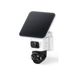 Eufy SoloCam S4 Bullet IP Security Camera 4K Wireless Outdoor PTZ 32GB MicroSD Black & White