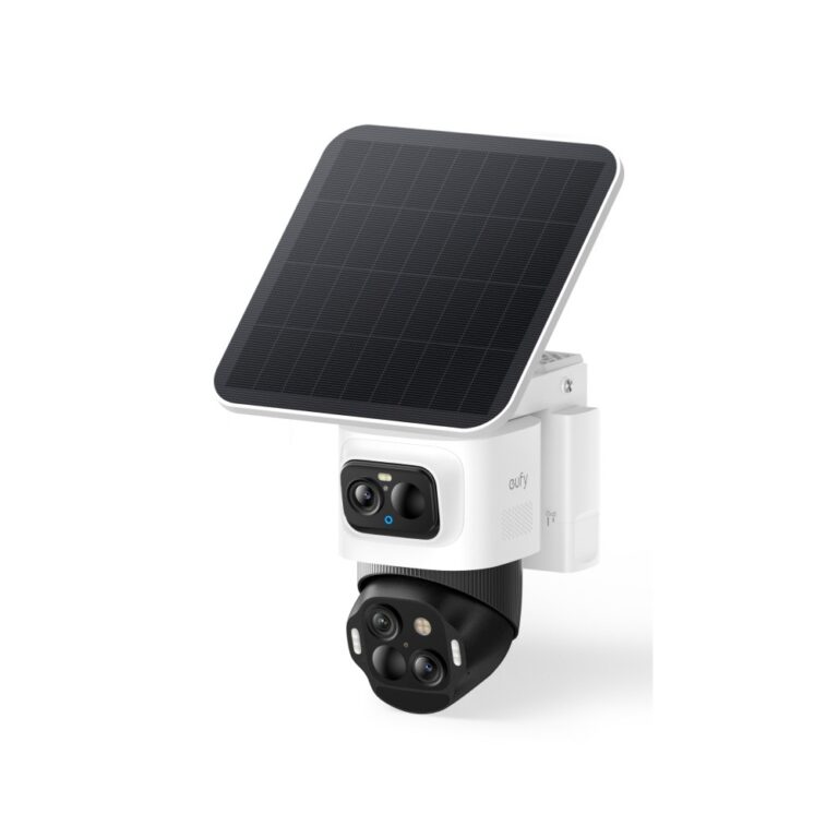 Eufy SoloCam S4 Bullet IP Security Camera 4K Wireless Outdoor PTZ 32GB MicroSD Black & White