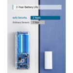 Eufy T89000D4 Wireless Door/Window Entry Sensor with 100 dB Alarm - White