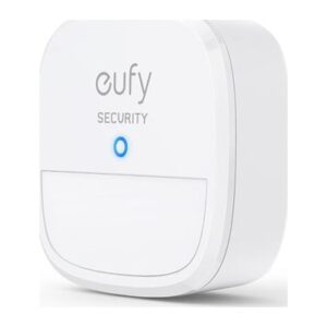 Eufy T8910021 Wireless Motion Detector for Home Security System, Wall Mount, White
