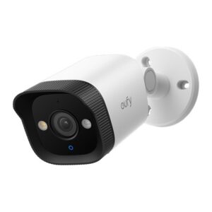 Eufy T8P00321 Bullet IP Security Camera Outdoor Wired 8MP 4K PoE IP67 Black/White