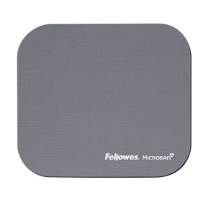 Fellowes 5934005 Mouse Pad for Optical Mouse, Plastic, Silver, Monochromatic, Non-slip