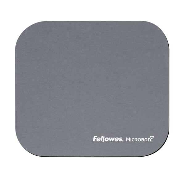 Fellowes 5934005 Mouse Pad for Optical Mouse, Plastic, Silver, Monochromatic, Non-slip