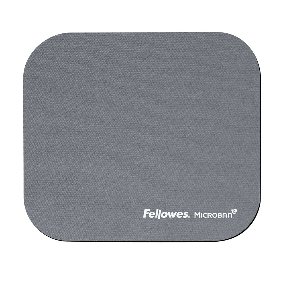 Fellowes 5934005 Mouse Pad for Optical Mouse, Plastic, Silver, Monochromatic, Non-slip Fellowes 5934005 Mouse Pad for Optical Mouse, Plastic, Silver, Monochromatic, Non-slip