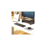 Fellowes 5934005 Mouse Pad for Optical Mouse, Plastic, Silver, Monochromatic, Non-slip