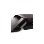 Fellowes Corsivo Sit Stand Workstation Desk - 17kg Capacity, 2 Displays, 28-390mm Height Adjustment, Black