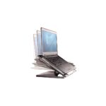 Fellowes Designer Suites Laptop Riser 17" Adjustable Stand Black