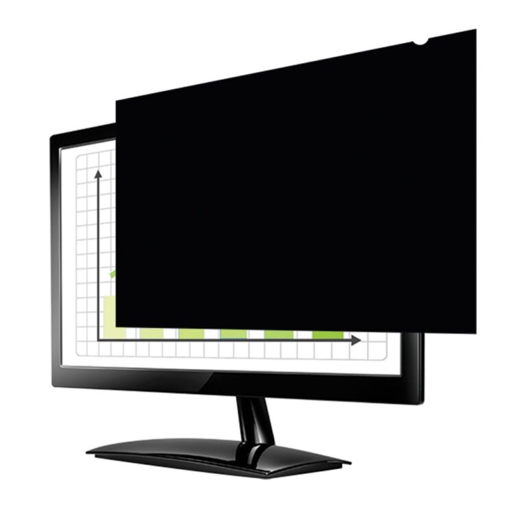 Fellowes Frameless Display Privacy Filter for 23.8" Monitors, 16:9, Anti-Glare, Scratch-Resistant