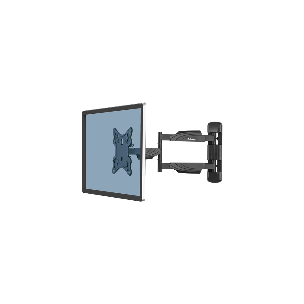 Fellowes Full Motion TV Wall Mount for 23"-55" Screens, 35kg Max Load, VESA 100x100-400x400, Black Fellowes Full Motion TV Wall Mount for 23"-55" Screens, 35kg Max Load, VESA 100x100-400x400, Black