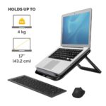 Fellowes I-Spire Quick Lift Adjustable Laptop Stand for Desk 17" Black/Grey