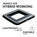 Fellowes I-Spire Quick Lift Adjustable Laptop Stand for Desk 17" Black/Grey