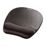 Fellowes Memory Foam Mouse Mat with Wrist Support - Black, 5 Year Warranty