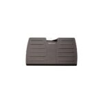 Fellowes Office Suites Adjustable Foot Rest with 3 Height Positions, Microban, Black