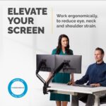 Fellowes Platinum Series Dual Monitor Arm for