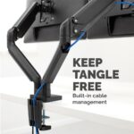 Fellowes Platinum Series Dual Monitor Arm for