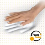 Fellowes PlushTouch Keyboard Wrist Rest with Microban Protection, Black, 460 x 81 x 25 mm