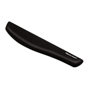 Fellowes PlushTouch Keyboard Wrist Rest with Microban Protection, Black, 460 x 81 x 25 mm