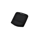 Fellowes PlushTouch Mouse Mat with Wrist Support & Antibacterial Protection - Black