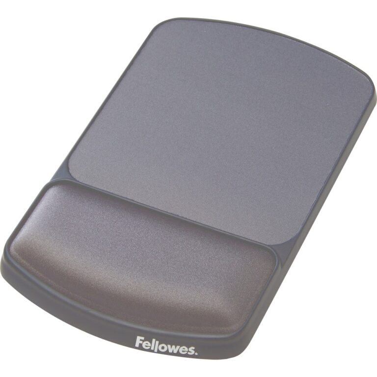 Fellowes Premium Gel Mouse Pad with Wrist Support, Angle Adjustable, Graphite