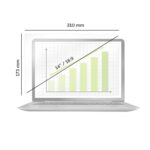 Fellowes PrivaScreen 14" Laptop Frameless Privacy Filter 16:9 LCD Anti-glare Black