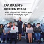 Fellowes PrivaScreen 14" Laptop Frameless Privacy Filter 16:9 LCD Anti-glare Black