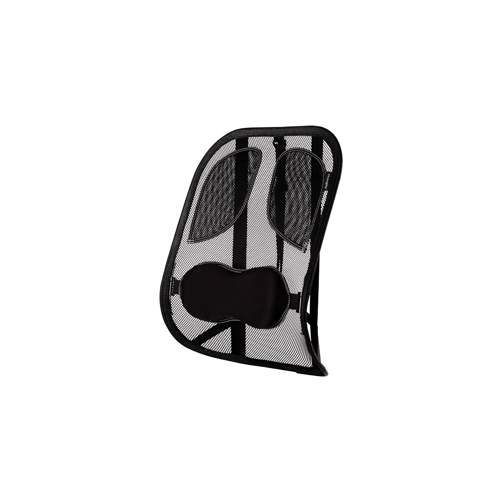 Fellowes Professional Series Mesh Office Chair Back Support Graphite Fellowes Professional Series Mesh Office Chair Back Support Graphite