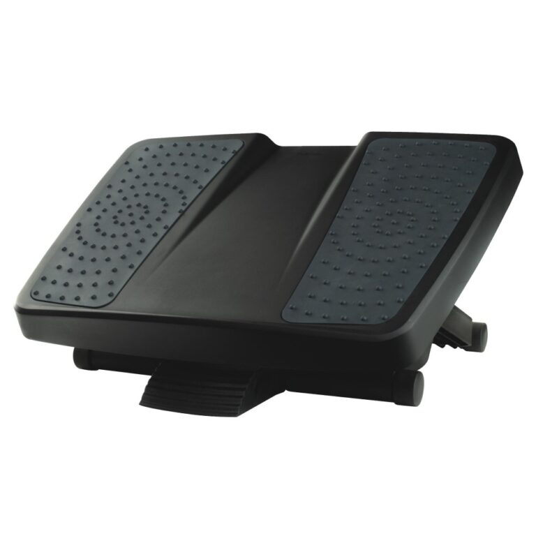 Fellowes Professional Series Ultimate Foot Support, Ergonomic Foot Rest, Black