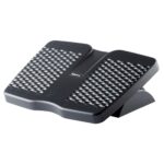 Fellowes Refresh Ergonomic Foot Rest with 2 Height Adjustments & Massage Surface - Charcoal