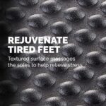 Fellowes Standard Ergonomic Foot Rest with Textured Surface - Black