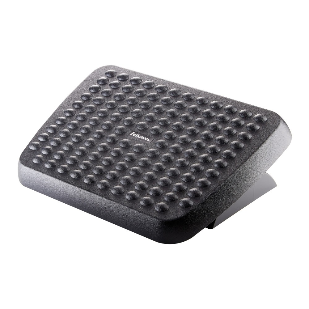 Fellowes Standard Ergonomic Foot Rest with Textured Surface - Black