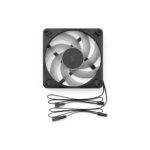 Fractal Design Dynamic 3 12 RGB 12cm Case Fan 4-Pin PWM 2200RPM 63.9 CFM Black