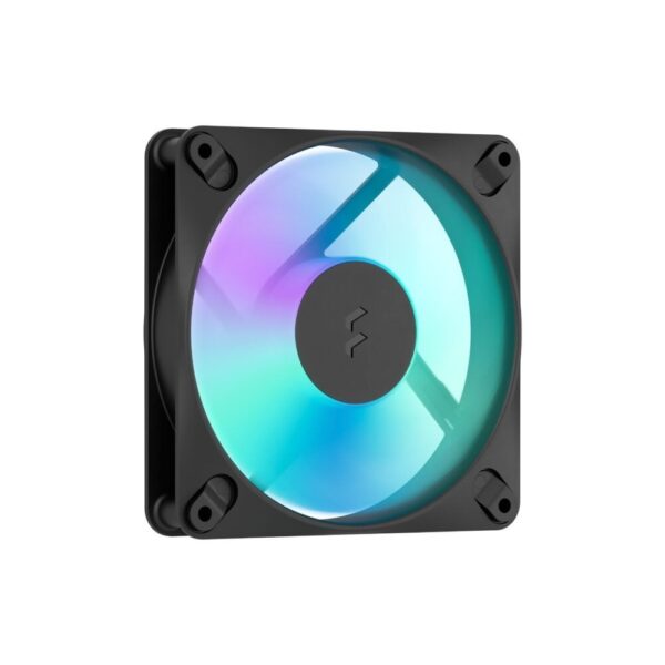 Fractal Design Dynamic 3 12 RGB 12cm Case Fan 4-Pin PWM 2200RPM 63.9 CFM Black