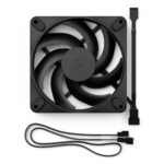 Fractal Design Momentum 12 Computer Case Fan, 12cm, 350-2200 RPM, PWM, Fluid Dynamic Bearing, Black