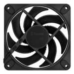 Fractal Design Momentum 12 Computer Case Fan, 12cm, 350-2200 RPM, PWM, Fluid Dynamic Bearing, Black