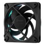 Fractal Design Momentum 12 RGB 12cm Case Fan with PWM, Fluid Dynamic Bearing, 62.44 CFM, Black