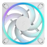 Fractal Design Momentum 12 RGB 12cm Case Fan with PWM, Fluid Dynamic Bearing, White